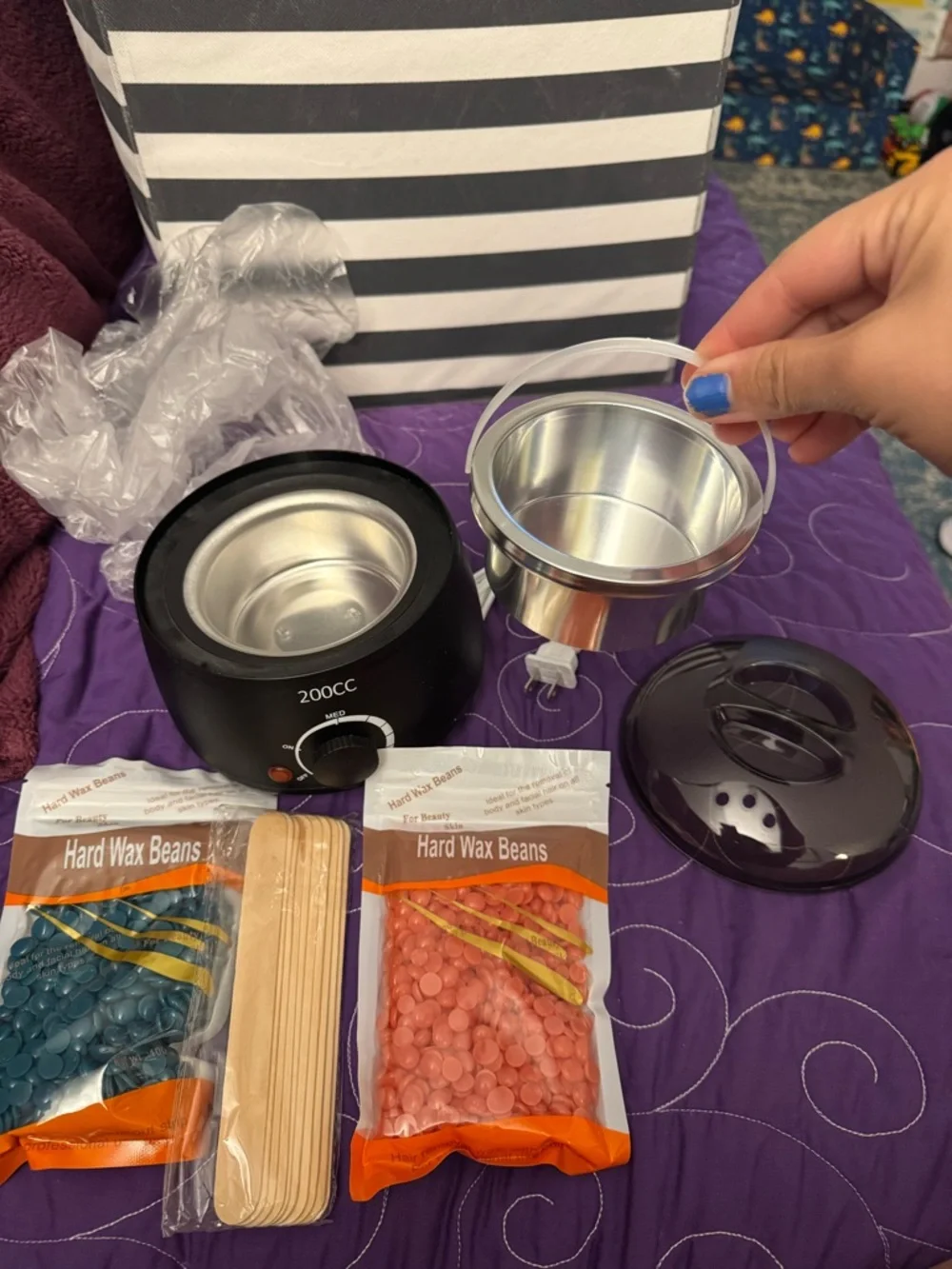 200CC Electric Wax Warmer for hair removal - Picture 3 of 4